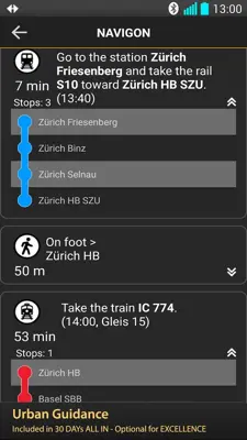 Navigation android App screenshot 1